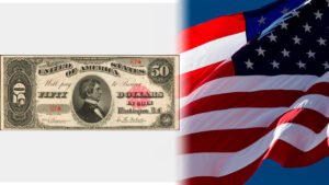 <p>Un billete de U$D 50 dólares del Tesoro de Estados Unidos de 1891 puede alcanzar un valor superior a los U$D 600 000 entre los fanáticos de la numismática por sus características únicas.</p>
