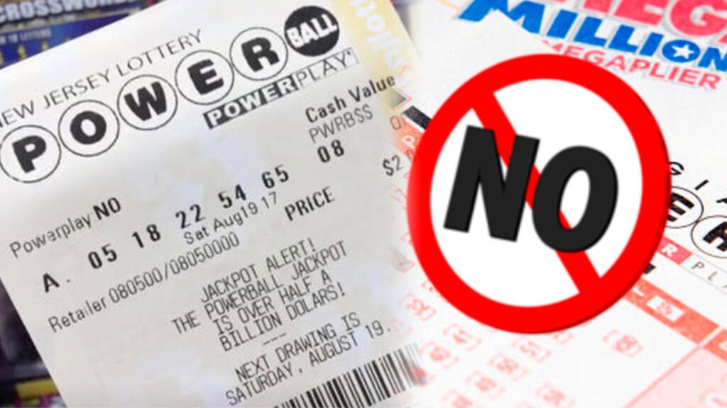 Estos son los cinco estados en los que no puedes comprar boletos de lotería.