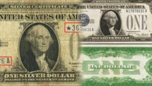 <p>Este billete de U$D 1 emitido en 1928 contiene detalles que  lo convierten en una pieza codiciada por coleccionistas.</p>
