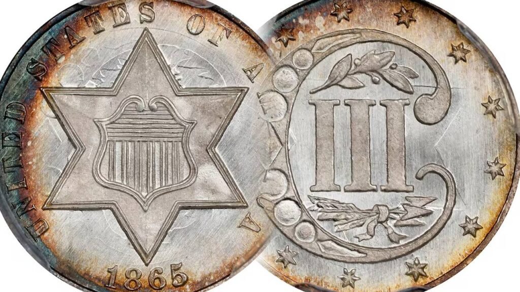 Numismática: La moneda de tres centavos que alcanza un valor de U$D 185 mil