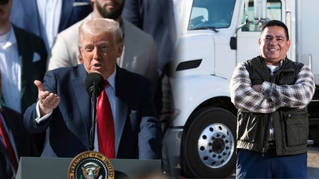 La medida de Donald Trump que puede afectar a inmigrantes que son camioneros en EE.UU.