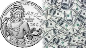 <p>La moneda de Celia Cruz, parte del programa American Women Quarters, es una pieza clave para los coleccionistas y un tributo a la música latina en EE. UU.</p>
