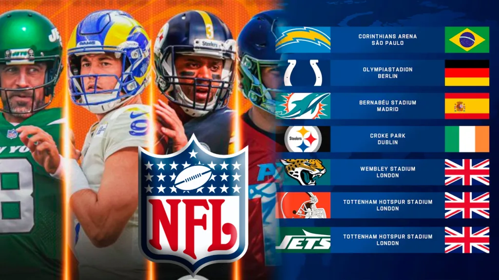 Calendario de partidos internacionales NFL