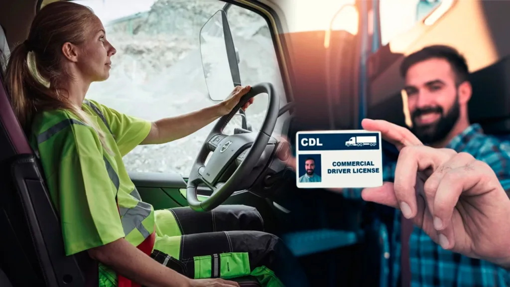 Licencia de conducir CDL para manejar vehículos pesados