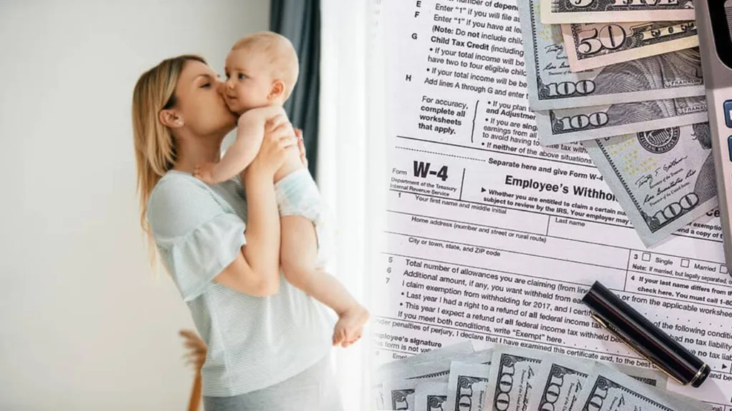 Si tienes un nuevo hijo, debes actualizar el documento W-4 para el cambio en el cobro de impuestos